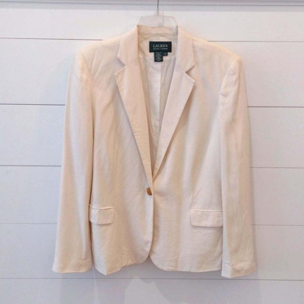 Ralph Lauren White blazer jacket